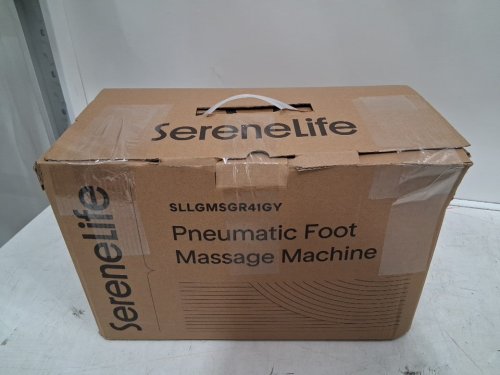 SereneLife Air Compression Full Leg Massager - Grey - (Model: SLLGMSGR41GY/FE-7204B) image 6