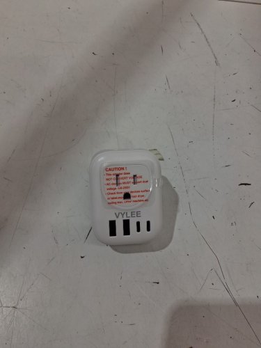 yvlee international universal travel adapter - european plug - white (model: ‎OL-513) image 3