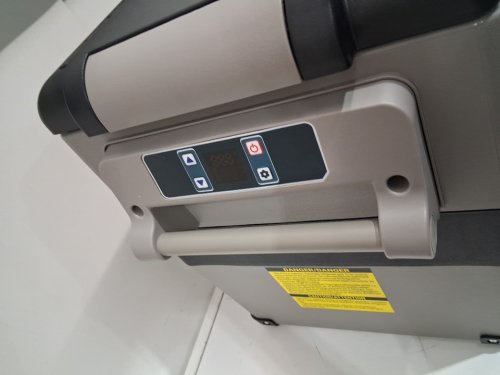 EUHOMY Electric Cooler Car Refrigerator with Bluetooth App Control - 12V/24V DC - 47qt - BLACK/grey - (MODEL: cf-45)) image 4