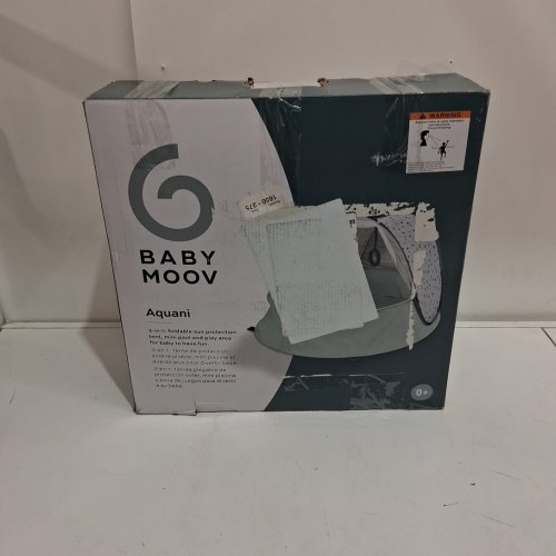Babymoov 3-in-1 Aquani Anti-UV Baby Beach Tent & Paddling Pool - green image 2