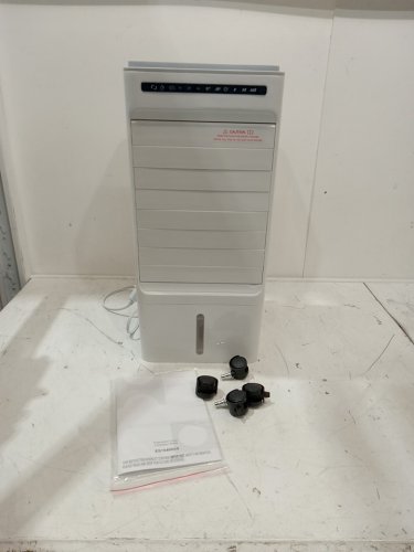 Costway Evaporative Air Cooler with Humidifier, 3 Modes, 3 Speeds Air Cooling Fan - 120V - White (Model: ES10460US-WH) image 4