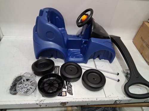 Step2 Push Around Buggy GT car with seat belt & horn - 50LBS max - BLUE/BLACK (Model: 779799) image 8