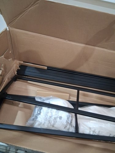 Amazon Basics Smart Box Spring bed base - TWIN - 9" - BLACK / white image 3