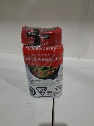 2PK KIRKLAND CANOLA OIL COOKING SPRAY - 482G image 2