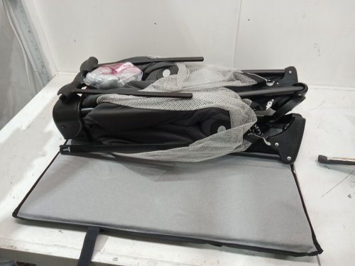 graco on the go zip playard baby bassinet - 39.4" x 28.2" x 22.9" - grey (model: 2217526) image 3