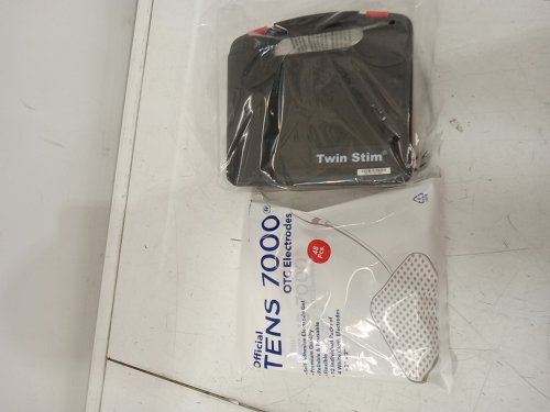 Twin stim tens & ems pain relief combo with carry case - black (MODEL: ‎DS2202) image 3