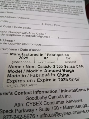 CYBEX GOLD CALLISTO G 360 ROTATING ALL-IN-ONE CONVERTIBLE CAR SEAT WITH SAFETY ASSURE PROTECTION SYSTEM - 120LBS MAX - ALMOND BEIGE (MODEL: 524000601) image 5