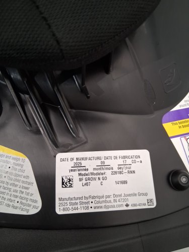 SAFETY 1ST GROW AND GO ARB 3-IN-1 CAR SEAT WITH BAR HANDLE - ROAN BLACK (MODEL: 22618C-RNN) image 9