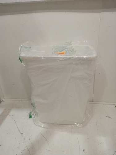 Rubbermaid plastic Open Wastebasket - 9gal - white - (model: FG2806TPWHT ) image 2