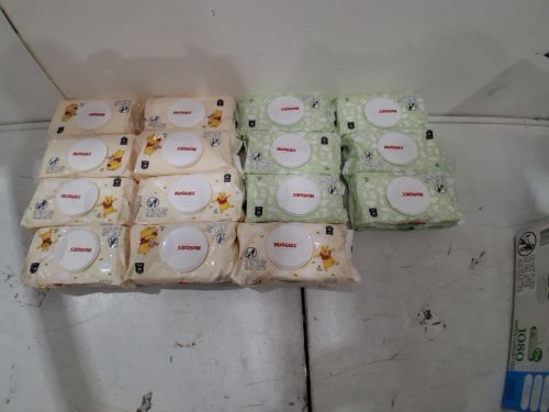 14PK huggies natural care plus sensitive baby wipes - winnie the pooh - fragrance free - 72 Per pack - (1080 wipes total) image 2