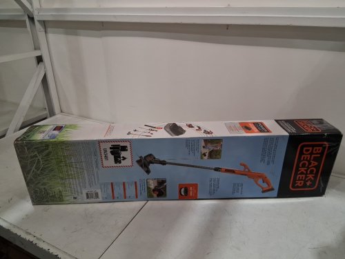 BLACK+DECKER STRING TRIMMER/EDGER - 10" - BLACK/ORANGE (MODEL: LST201-ca) image 2