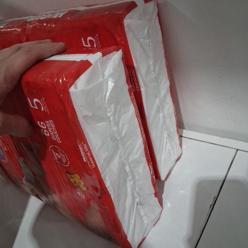 132PK HUGGIES LITTLE MOVERS DIAPERS - SIZE 5 image 4