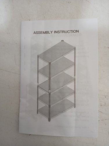 5-Tier Adjustable Heavy Duty steel wire Garage Storage Shelving Unit - black (Model: RBMS5LBW70LZD) image 2