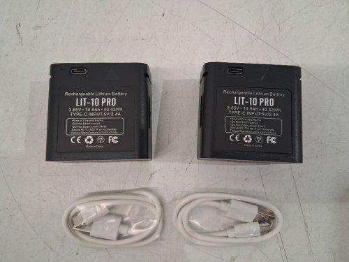2PK LIT-10 Pro Rechargeable Battery for SPYPOINT Trail Camera LM2/Link-Micro-S-LTE/Cell-Link 5V (model: LIT-10 PRO) image 3