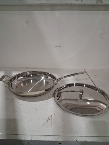 CUISINART CLASSIC COLLECTION SKILLET WITH LID - 12" - stainless steel (model : 722-30hsslc) image 2