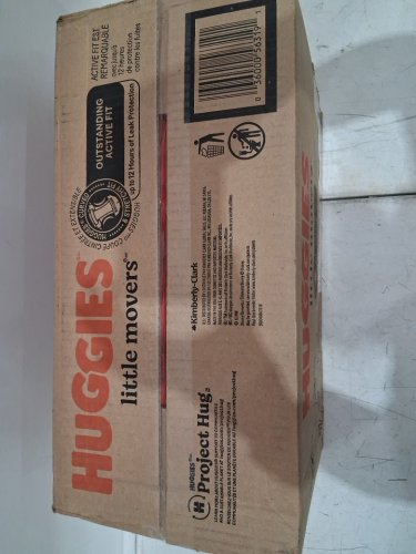 108pk huggies little movers outstanding active fit disposable baby diapers - size 6 (35lb+) - disney baby lion king (style: 56319) image 3