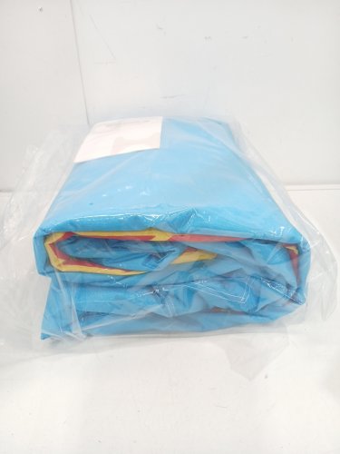 Goplus Inflatable Towable Hot Dog for Boating - 3 Person - 100" x 42.5" - Blue/Orange (Model: NP11601) image 5
