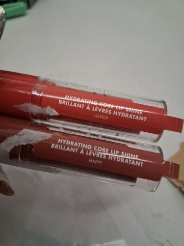2PC E.L.F HYDRATING CORE LIP SHINE - LOVELY/HAPPY image 2