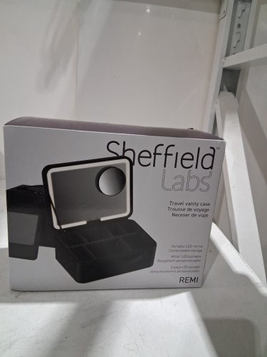 SHEFFIELD LABS CORDLESS REMI TRAVEL VANITY CASE SMART LED MIRROR (MODEL:MR795/2686868) image 2