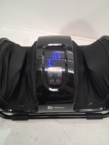 LIFEPRO SHIATSU KNEADING AND ROLLING MASSAGER WITH REMOTE - BLACK (MODEL: CA-LP-RLXTX-BLK) image 6