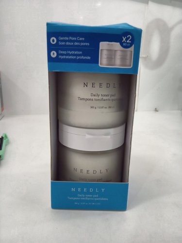 2 (80 PADS) Needly Daily Toner Pad Exfoliating for Face with BHA & PHA Pore Minimizer and Deep Hydration - 365g image 2