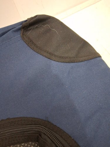 FEANDREA FOLDABLE DOG CARRIER WITH METAL FRAME AND POCKETS - xxxl - 40'' X 27'' - DARK BLUE (MODEL: pdc10z) image 7