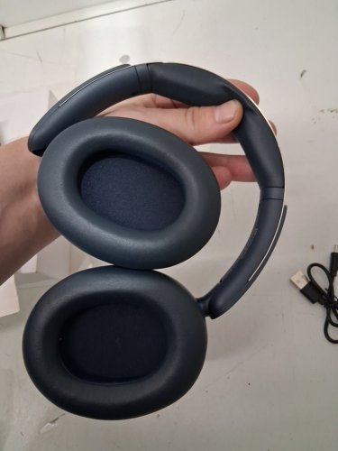 Monster Persona 3rd ANC Wireless bluetooth Headphones - Noise Cancelling, 70 hour battery - blue - (model: mh22231) image 4