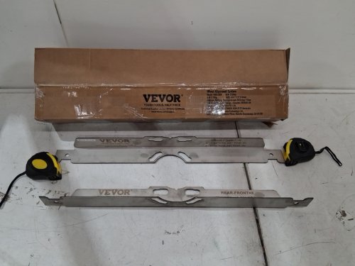 Wheel Alignment Tool with measuring tapes - standard 25.5" x 2" - silver - (model: WBS-009) image 2
