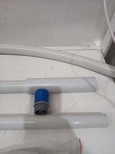 Poolmaster Portable Poolside Shower - 81" x 15" - white - (model: 52508) image 3