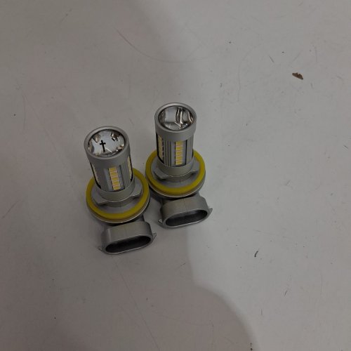 2PK AUXITO LED Fog Light Bulbs - 6500K White Light (MODEL: H11/H8/H16) image 4