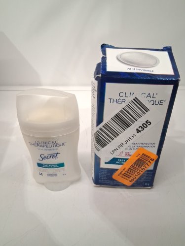 Secret Clinical Strength Invisible Solid Antiperspirant and Deodorant - Fast Acting - 45g image 2
