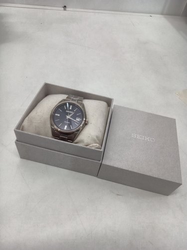 MENS seiko quartz classic wrist watch - 40mm - stainless steel (model: 50429) image 6