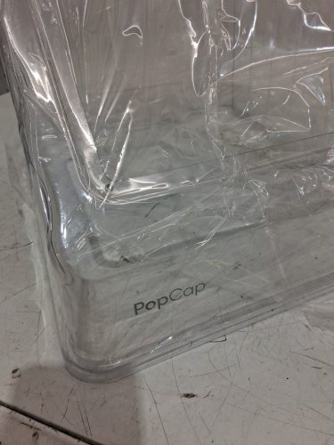 biqu popcap high temperature resistant top cover with magnetic hatch - fits snapmaker u1 - clear/plastic (model : image 6
