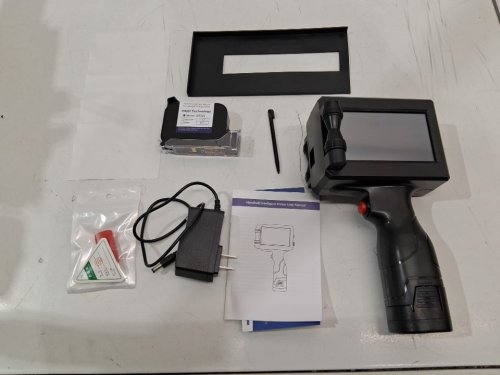 eurannit handheld inkjet printer with black ink cartridge (model: e15-1) image 3
