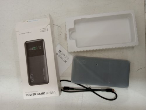 iniu High Capacity USB C in&Out Tablet/laptop Powerbank with smart digital display - 140w - 27000mah - black (model: p64-e1/bi-b64)) image 5