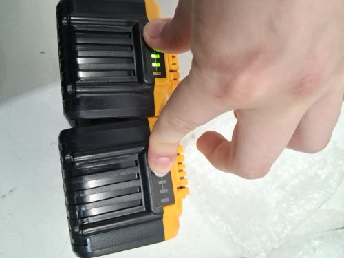 2pk Replacement Lithium BATTERIES FOR POWER TOOLS - Compatible with Dewalt 20v, 12.0Ah - YELLOW (MODEL: dcb212) image 4