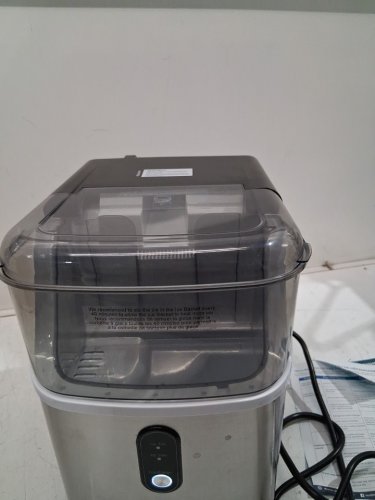 Euhomy countertop nugget ice maker - makes 35lbs/day - stainless steel (model: im-15s) image 7