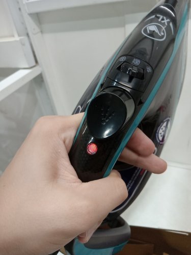 T-FAL ULTRAGLIDE PLUS ENHANCED STEAM IRON WITH CALCIUM COLLECTOR - BLACK/TEAL (MODEL: 1980969/FV5871Q0) image 5