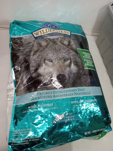 *Expired* Blue Buffalo Wilderness Large Breed Dry dog food - 24lbs - Salmon flavour image 2