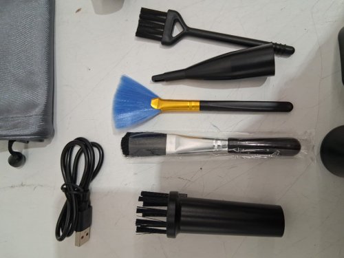 FourQ electric air duster with accessories - 130000rpm - black (model: f4) image 5