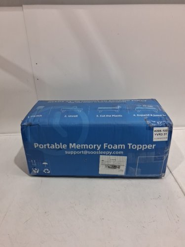 SOOSLEEPY portable memory foam topper - twin image 2