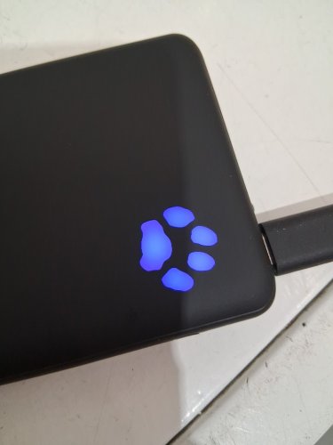 INIU POWERPAW SLIM POWER BANK with Flashlight - 10000MAH - BLACK (MODEL: ‎BI-B41) image 4
