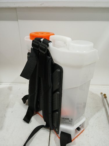 Battery Powered Electric Backpack Sprayer for weeds/garden/outdoors - 3.2 Gal - 0-90psi - White (model: xf-12m27-us) image 5