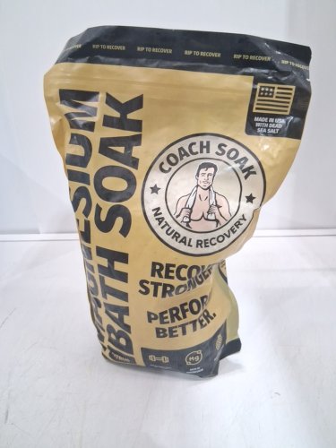 Coach Soak Magnesium Bath Soak SALTS - 3LB - Energizing Citrus image 2