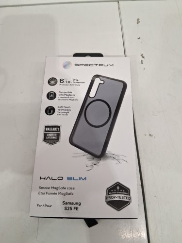 Spectrum Halo Slim Samsung S25 FE MagSafe Phone Case - Smoke (Model: S25FEHALO) image 2