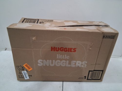 198PK HUGGIES LITTLE SNUGGLERS BABY DIAPERS - SIZE 1 (UP TO 14LB) - DISNEY WINNIE THE POOH (MODEL: 56308) image 2