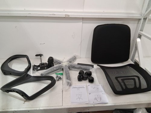 PAYLESSHERE MESH BACK OFFICE CHAIR - BLACK (MODEL: VN-H03-BLACK) image 2