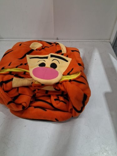 adults unisex Winnie the Pooh Tigger pajama onesie - extra large - orange/black image 2