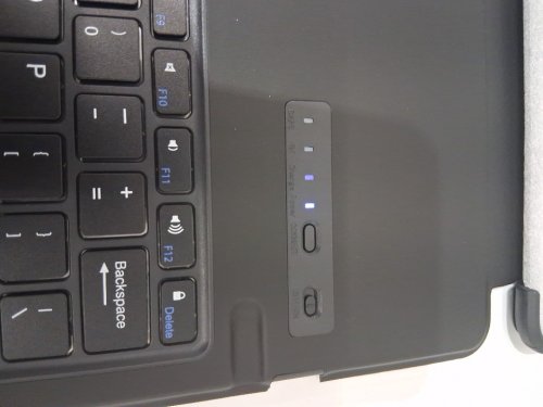 Procase Wireless Bluetooth Tablet Keyboard and case - 12.9'' fits ipad 1st and 2nd gen - black image 3