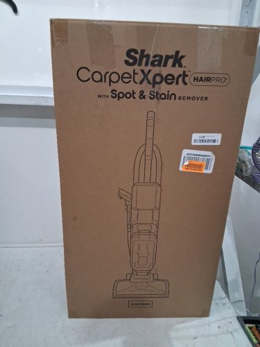 SHARK CARPETXPERT HAIRPRO UPRIGHT CARPET, AREA RUG & UPHOLSTERY CLEANER WITH SPOT & STAIN REMOVER, PERFECT FOR PETS - GREY / BLACK / BLUE - (MODEL: EX251BRN ) image 2